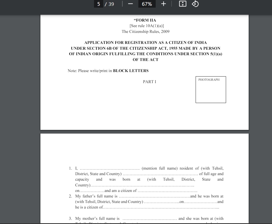 CAA Rules Notified: Here's What The MHA Notification Looks Like. Check Forms, Procedure