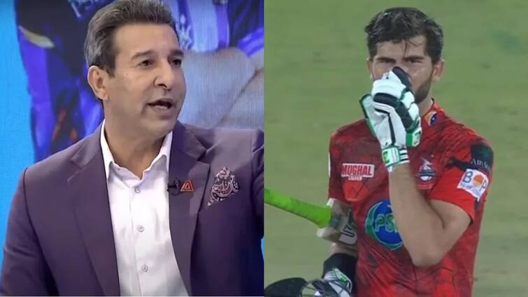 Wasim Akram On Shaheen Afridi after shush celebration PSL 2024 Here Know Latest Sports News Watch: अब शाहीन अफरीदी बनाम वसीम अकरम, जानिए क्या है दोनों में टकराव की वजह