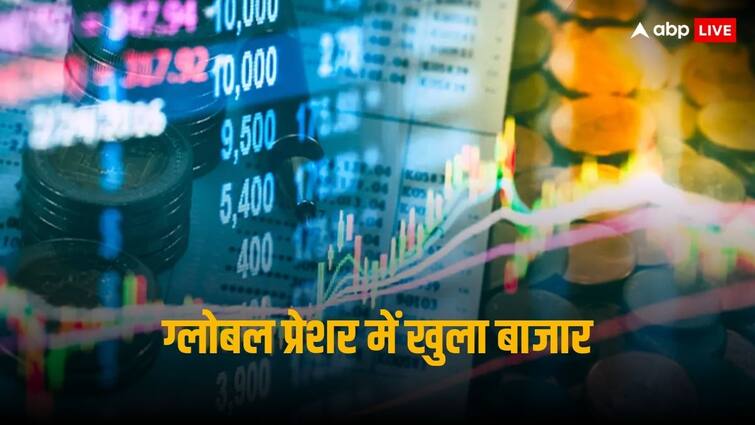 Share Market Opening 11 March BSE Sensex NSE Nifty opens lower after strong mixed cues Share Market Opening 11 March: वैश्विक दबाव में गिरा बाजार, नुकसान के साथ सेंसेक्स-निफ्टी की शुरुआत