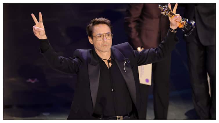 Oscars 2024: Robert Downey Jr. Wins Best Supporting Actor For Oppenheimer His Acceptance Speech, Best Supporting Actress Winner Da'Vine Joy Randolph Oscars 2024: Robert Downey Jr. Wins Best Supporting Actor For Oppenheimer, Thanks His 'Terrible Childhood'