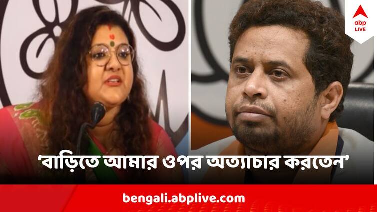 Loksabha Election Campaign Saumitra Khan Attacks TMC Ex Wife Sujata Mondal Alleges Him of Torturing Saumitra - Sujata : 'এভাবেই বাড়িতে অত্যাচার করতেন উনি', সৌমিত্রর বিরুদ্ধে এ কী বললেন সুজাতা !