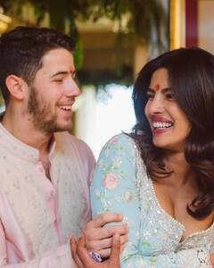 Priyanka Chopra, Nick Jonas Kiss And Hug In New Pictures From Their Pre-Wedding Function