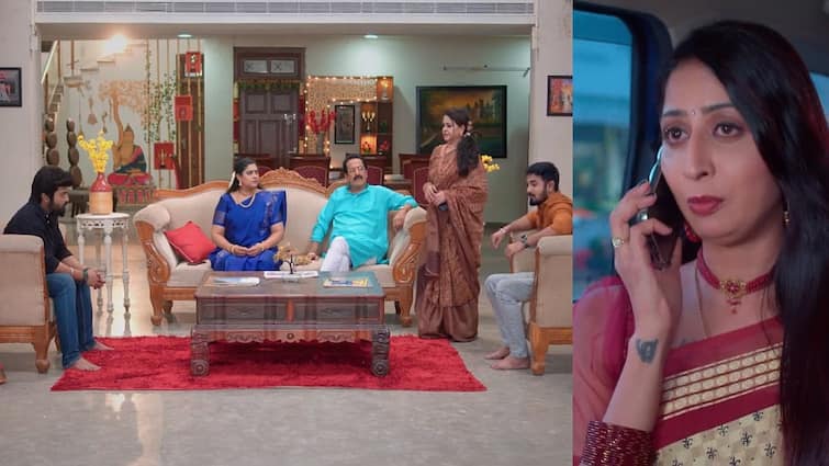 Karthigai Deepam serial today march 12th episode written update Karthigai Deepam: கார்த்தியின் பிளானுக்கு வந்த சிக்கல்:  கண்ணாமூச்சி காட்டும் ராஜேஸ்வரி: கார்த்திகை தீபம் அப்டேட்!