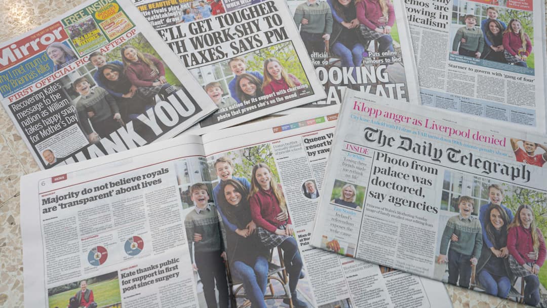 Kate Middleton Photo Editing Manipulation Metadata Leak Tweet Twitter Apology Catherine Princess Of Wales Photoshop Details Mothers Day Kate Middleton Issues Apology Over 'Edited' Photo As Metadata Reveals Use Of Photoshop