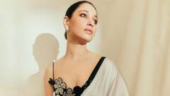 Tamannaah Bhatia : మిల్కీ బ్యూటీ తమన్నా వైట్ చీర కట్టింది