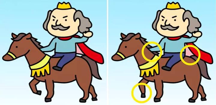 अगर आप अंतर नहीं पहचान पाए तो हम आपको इसका सही जवाब बता रहे हैं.