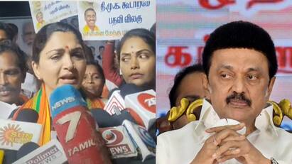 bjp member Khushbu criticized Dmk and magalir urimai thogai scheme Khushbu: தாய்மார்களுக்கு ரூ.1,000 பிச்சை போட்டால் திமுகவுக்கு வாக்கு கிடைக்குமா? - குஷ்பூ சர்ச்சை பேச்சு