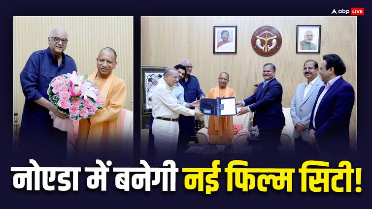 boney kapoor met uttar pradesh cm yogi adityanath regarding developing new film city in noida नोएडा में एक और फिल्म सिटी बनाने जा रहे बोनी कपूर! यूपी के सीएम योगी से मुलाकात कर कंफर्म की डील