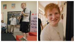 Ed Sheeran Visits School In Mumbai, Sings For Students - Watch Video