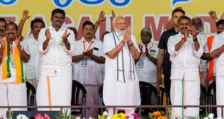 ABP Cvoter Opinion Poll Lok Sabha Elections 2024 bjp performance in south india tamil nadu kerala ABP Cvoter Opinion Poll: क्या दक्षिण भारत में नहीं चला रहा मोदी मैजिक, इन राज्यों बीजेपी का सूपड़ा साफ, सर्वे में हुए चौंकाने वाले खुलासे