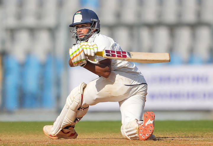 Musheer Khan, 19 years and 14 days, is now the youngest Mumbai batter to score a hundred in a Ranji Trophy final.