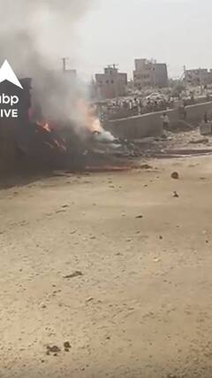 जैसलमेर में तेजस फाइटर प्लेन क्रैश | #abpnewsshorts