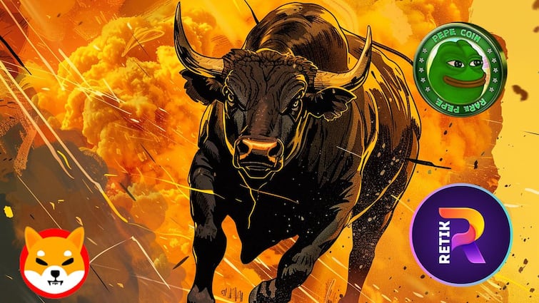 The 2024 Bull Heat Is On With Pepe Coin (PEPE), Shiba Inu (SHIB) And Retik Finance (RETIK) Taking The Lead