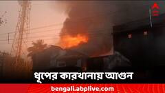 ধূপের কারখানায় বিধ্বংসী আগুন, কাজ হারিয়ে মাথায় হাত কর্মীদের