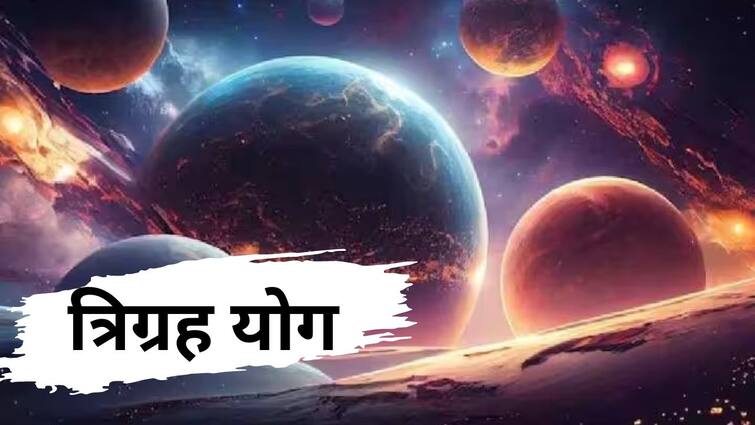 Grah Gochar Trigraha Yog in Meen  Pisces Rashi Four zodiac signs should be careful Marathi News होळीपूर्वी मीन राशीत मोठी खळबळ, जुळून येतोय त्रिग्रही योग; चार राशींनी राहावे सावध,  वाद टाळा, पैसे उसने देऊ नका!