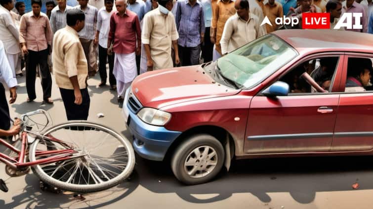 Haryana Road Accident SUV car hits woman riding bicycle in Gurugram she dies in AIIMS Gurugram Road Accident: कार ने साइकिल सवार महिला को मारी जोरदार टक्कर, AIIMS में इलाज के दौरान मौत