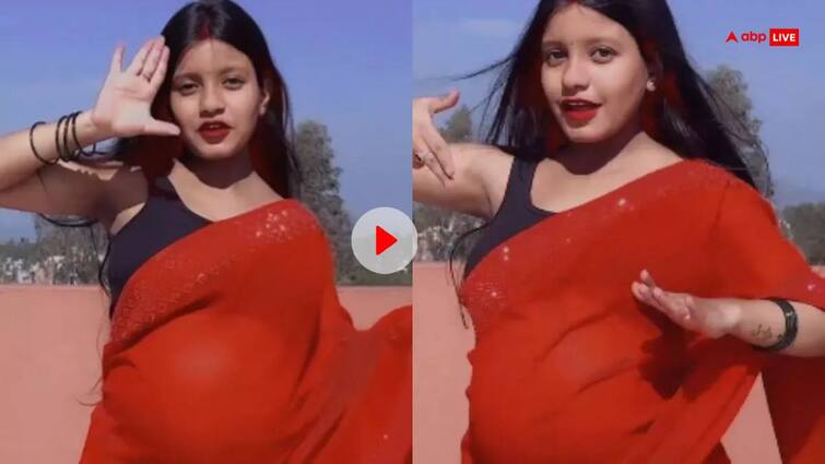 Girl dance in pregnency bhojpuri song video goes viral internet reacted watch Video: 'कहां से कहां जा रही है दुनिया...', प्रेग्नेंसी की हालत में भी Reel बनाती दिखी महिला, भड़के लोग