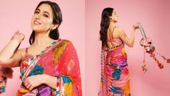 Sara Ali Khan Radiates Holi Vibes In A Vibrant Saree, SEE PHOTOS