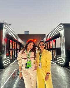 Malaika Arora Meets Nayanthara At F1 Grand Prix In Jeddah - See Pics