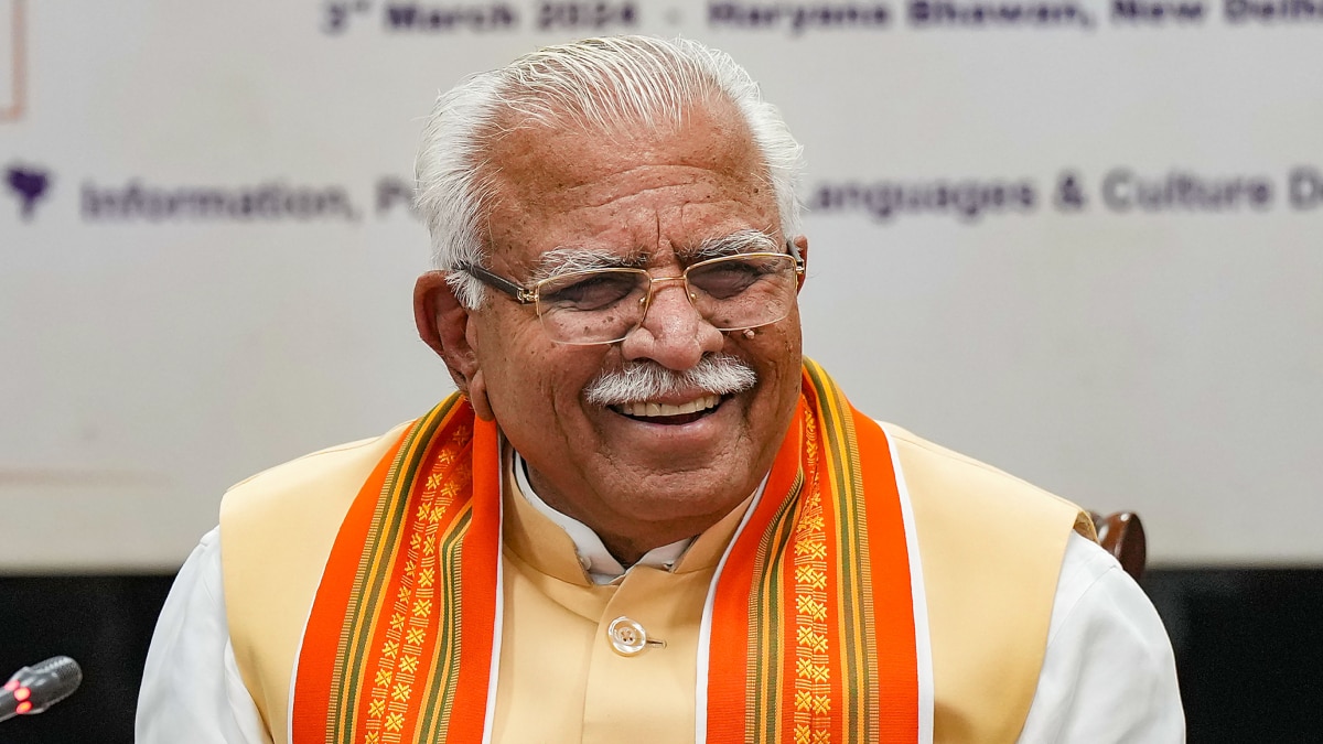 Day After Resignation As Haryana CM, Manohar Lal Khattar To Fight Lok Sabha  Elections From Karnal