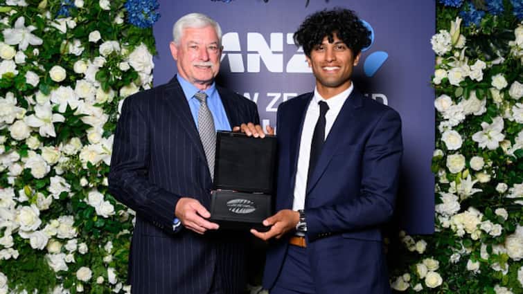 Rachin Ravindra Becomes Youngest Recipient Of Sir Richard Hadlee Medal Rachin Ravindra Becomes Youngest Recipient Of Sir Richard Hadlee Medal