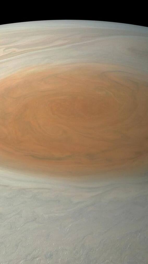 पृथ्वी से दोगुना है ज्यूपिटर का Great Red Spot!