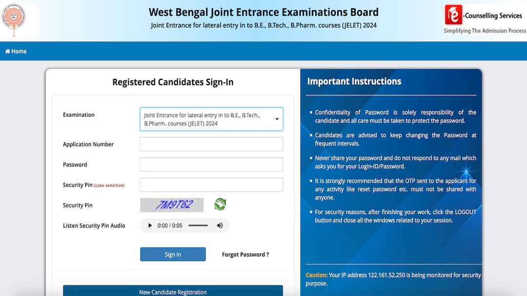 WB JELET 2024 Registration Deadline Extended: Apply Before March 18 WB JELET 2024 Registration Deadline Extended: Apply Before March 18 June 29 Exam Date WB JELET 2024 Registration Deadline Extended: Apply Before March 18