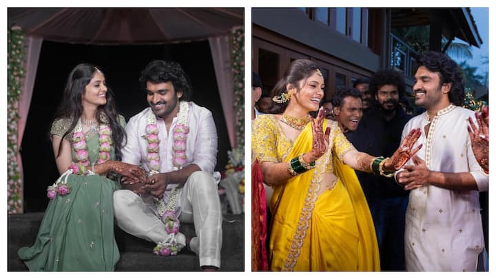 Actors Kiran Abbavaram and Rahasya Gorak got engaged in an intimate gathering in Hyderabad on March 13.