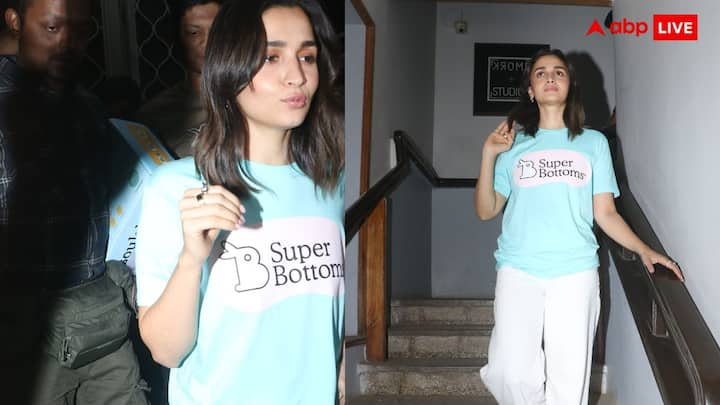 Alia Bhatt Pics: बॉलीवुड एक्ट्रेस आलिया भट्ट अपने लुक की वजह से हर जगह छाई रहती हैं. एक बार फिर आलिया का कैजुअल लुक वायरल हो रहा है.