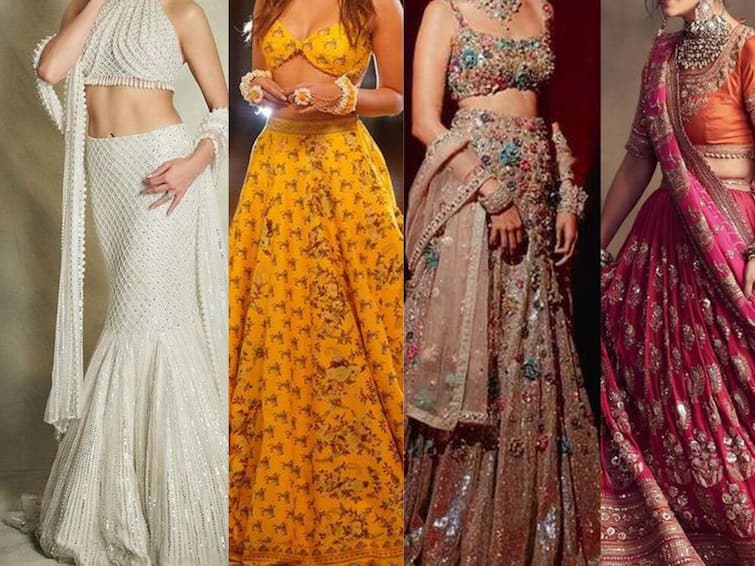 summer fashion lifestyle marathi news Summer wedding Dont Worry Check out these lehenga designs to look cool Fashion : एक तर उन्हाळा, त्यात लग्नाचा सीझन, 'Dont Worry!' कूल दिसण्यासाठी लेहेंग्याच्या डिझाईन्स एकदा पाहाच...