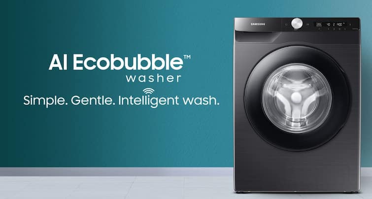 Samsung launches washing machine with AI features, read full list of special features and price Samsung ਨੇ AI ਫੀਚਰ ਨਾਲ ਵਾਸ਼ਿੰਗ ਮਸ਼ੀਨ ਕੀਤੀ ਲਾਂਚ, ਜਾਣੋ ਇਸ ਦੀ ਖਾਸੀਅਤ ਤੇ ਕੀਮਤ ਬਾਰੇ