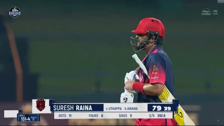 Despite Suresh Raina’s stormy innings, the team lost, Angelo Perera’s century turned the tables.