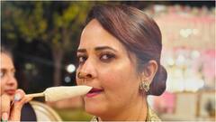 Anasuya Bharadwaj Latest Photos: కుల్ఫీ బావుందా అనసూయ - బాబోయ్ ట్రోల్స్ మామూలుగా లేవుగా!