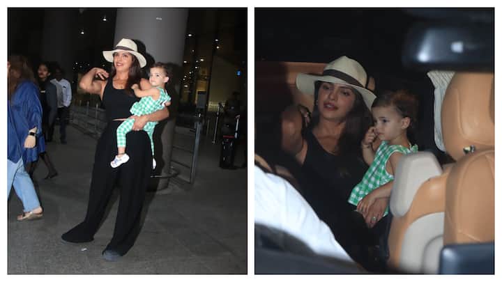 Priyanka Chopra, who stays in Los Angeles with her husband Nick Jonas and daughter, has come to India.