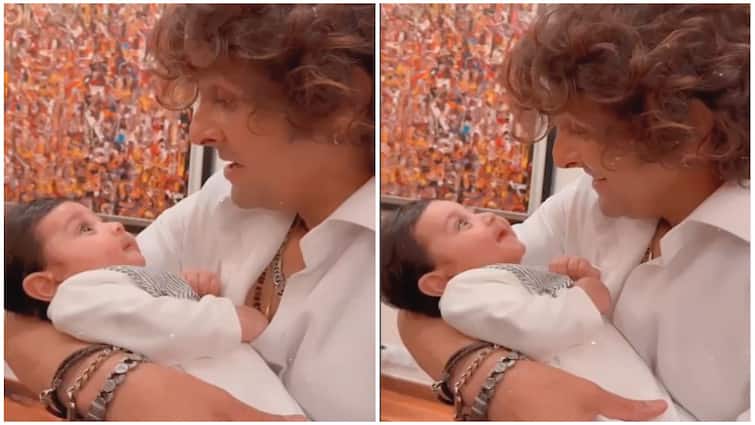 Sonu Nigam Croons Sa Re Ga Ma Pa To Toddler, His Reaction Will Melt Your Hearts WATCH Viral Video Sonu Nigam Croons Sa Re Ga Ma Pa To Toddler, His Reaction Will Melt Your Hearts; WATCH