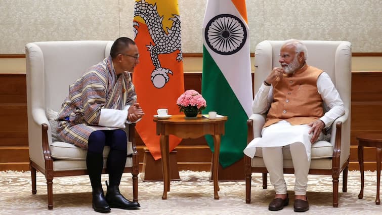PM Narendra Modi Holds Talks With Bhutan Tshering Tobgay Discusses Ways To Expand Friendship Cooperation PM Modi Holds Talks With Bhutan's Tshering Tobgay, Discusses Ways To Expand Friendship, Cooperation
