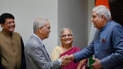 Sudha Murty Takes Oath As Rajya Sabha MP, Narayana Murthy Accompanies Her — See Pics
