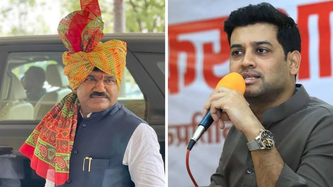 Hemant Godse candidature announced by Srikant Shinde but BJP trouble shooter girish mahajan will visit Nashik bjp mva shantigiri maharaj Nashik Loksabha : श्रीकांत शिंदेंकडून हेमंत गोडसेंची उमेदवारी जाहीर, पण भाजपचे संकटमोचक आज नाशिक भेटीला!