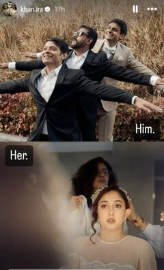 कभी दुल्हन बनीं बेटी को संवारते दिखे आमिर खान....तो कभी बेटे पर लुटाया प्यार, आयरा खान ने शेयर की अपनी शादी की अनदेखी तस्वीरें