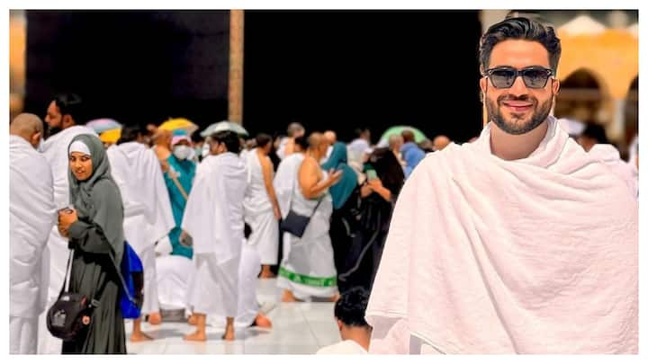 Actor Aly Goni, who is on a holy visit to Makkah, Saudi Arabia, has shared glimpses of his Umrah.