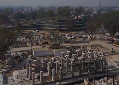 In Pics: અયોધ્યાના રામમંદિરમાં બીજા તબક્કાનું નિર્માણ શરૂ, ટ્રસ્ટે શેર કરી તસવીર