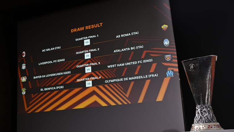 UEFA Europa League 2023/24 Quarter Finals: Complete List Of Fixtures