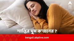 শান্তির ঘুম ঘুমোন কতজন ? আপনি কি আছেন তালিকায়
