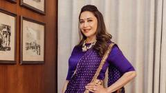 Madhuri Dixitचा मनमोहक अंदाज; सोशल मीडियावर फोटो तुफान व्हायरल!