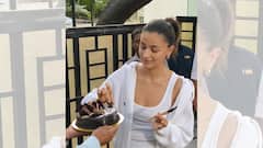Alia Bhatt Birthday: পরিবার-বন্ধুবান্ধবদের সঙ্গে ডিনার, পাপারাৎজিদের সঙ্গে কেক কাটা, ৩১ পূর্ণ আলিয়া ভট্টের