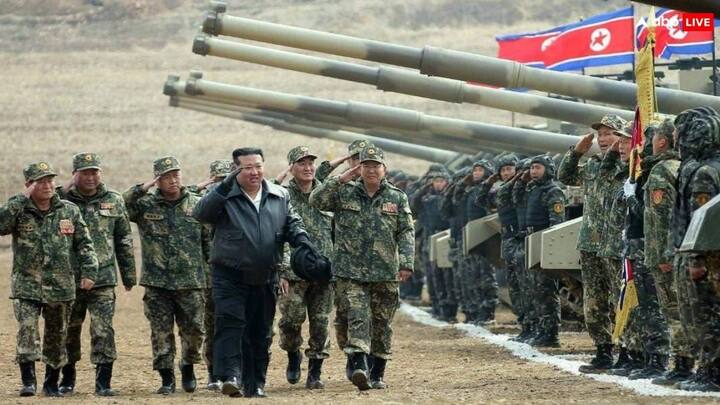 Kim Jong Un North Korea South Korea United States destroyer tank War युद्ध करने को बेकरार हुए किम जोंग उन, खुद चलाया विध्वंसक टैंक, सेना को हमला करने के लिए किया तैयार