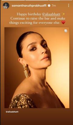 Katrina Kaif To Samantha Ruth Prabhu: B-Town Wishes Alia Bhatt On Her 31st Birthday