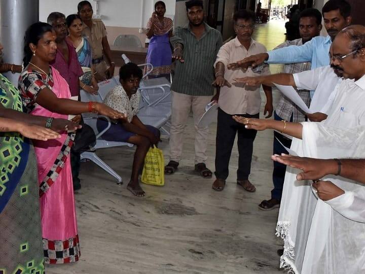 Karur district collector provided welfare assistance to transgenders and differently-abled persons - TNN கரூரில் திருநங்கைகள், மாற்றுத்திறனாளிகளுக்கு  நலத்திட்ட உதவிகளை வழங்கிய ஆட்சியர்