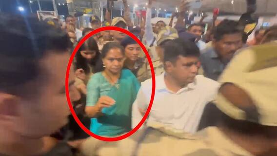 MLC Kavitha Arrest | Delhi Liquor Case | దిల్లీకి కవిత.. శంషాబాద్ లో హై సెక్యూరిటీ |ABP Desam