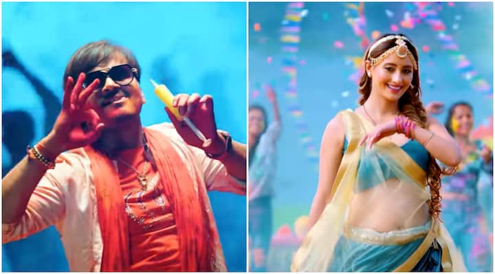 Bhojuri Singer Arvind Akela Kallu and Shilpi Raj Holi Special Song Devru Fuchur Fuchur 2 out Watch Video अरविंद अकेला कल्लू का होली स्पेशल गाना 'देवरु फुचुर फुचुर 2' हुआ रिलीज, भाभी संग जमकर खेले रंग